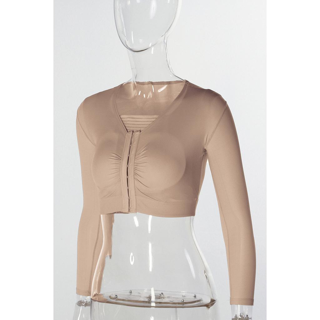 Women's Bolero Long Sleeves w/ Adjustable Implant Stabilizer - WBCL-AIS